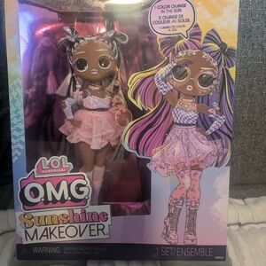 L.O.L. Surprise! O.M.G. Sunshine Makeover Doll - Pink and Purple